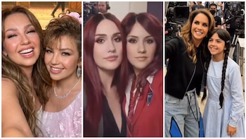 Thalía, Dulce María y Lucero