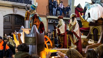 La cabalgata de reyes (Shutterstock).
