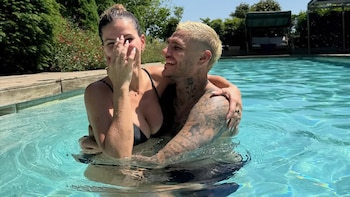 Mauro Icardi celebró un aniversario