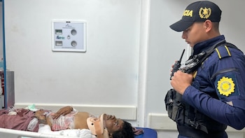 Presuntos miembros de la Mara