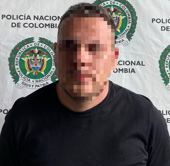 José Guillermo Granja Rojas era requerido por las autoridades norteamericanas - crédito @DirectorPolicia/X