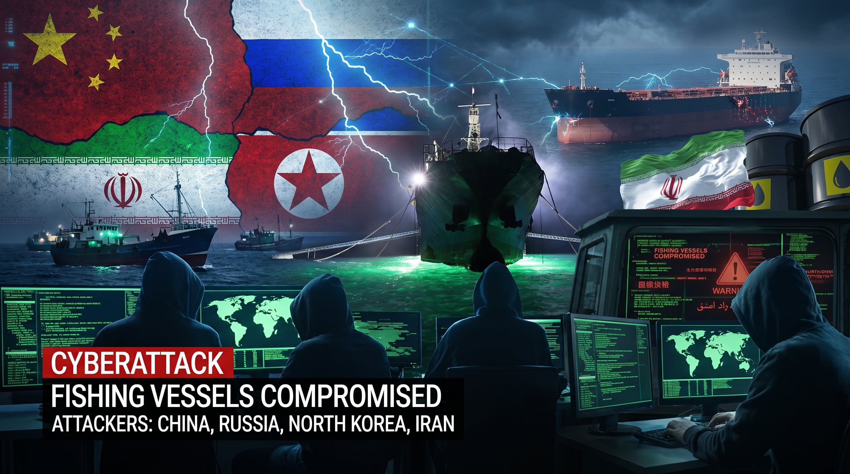 Más de 1.100 en el Estrecho de Ormuz sufrieron ataques ciberterroristas. Rusia, Irán, China y Corea del Norte alientan este tipo interferencias (Imagen Ilustrativa Infobae)
