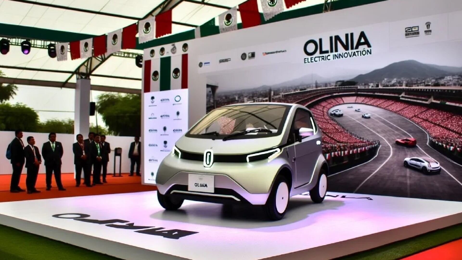Vehículo eléctrico Olinia (redes)