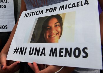 Micaela García fue violada y