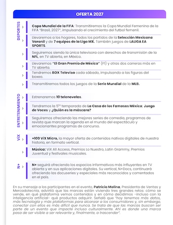 Televisa presume números de sus programas en 2026