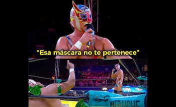 El luchador de WWE se ganó al público con carisma al decir la famosa frase. (Instagram / Notiluchas)