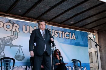 Ramos Padilla en la marcha