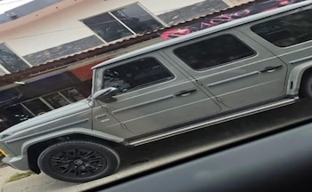 Camioneta que usaba El Tanque, líder regional del CJNG. (Redes sociales)