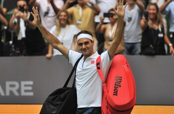 Roger Federer sintió el cariño