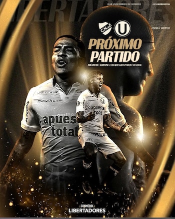 Universitario de Deportes – Nacional de Uruguay – Héctor Cúper - Copa Libertadores – Perú – 19 mayo