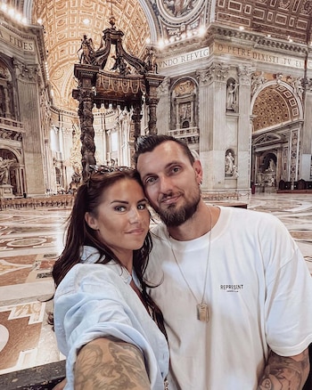 La pareja del arquero del