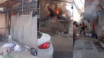 En Medellín hombre logró escapar