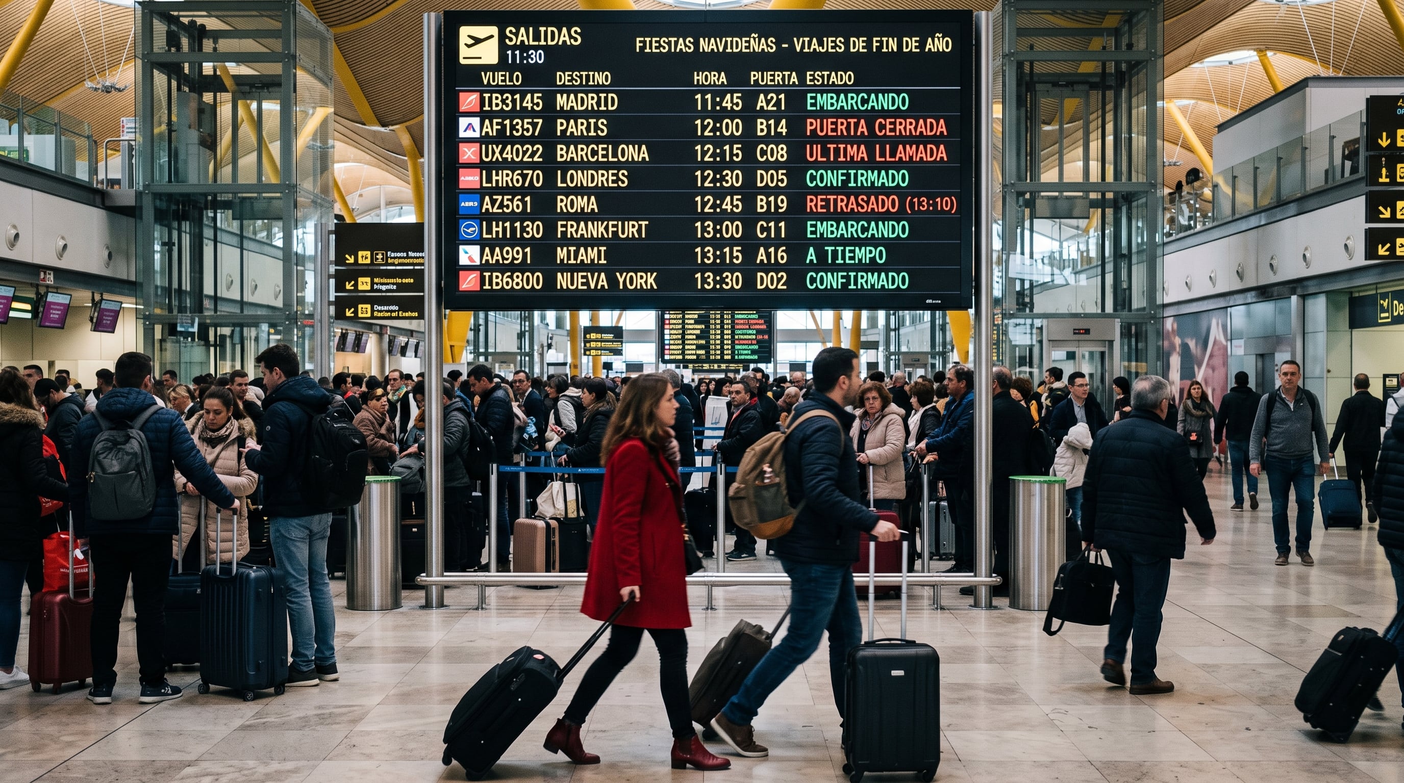 La BBC señaló que en Navidad las reservas tempranas suelen ser necesarias y que los vuelos de mitad de semana pueden tener precios más bajos que los de fin de semana (Imagen Ilustrativa Infobae)