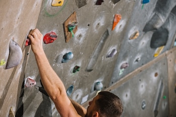 La escalada es un ejercicio muy completo