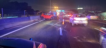 La circulación fue interrumpida luego