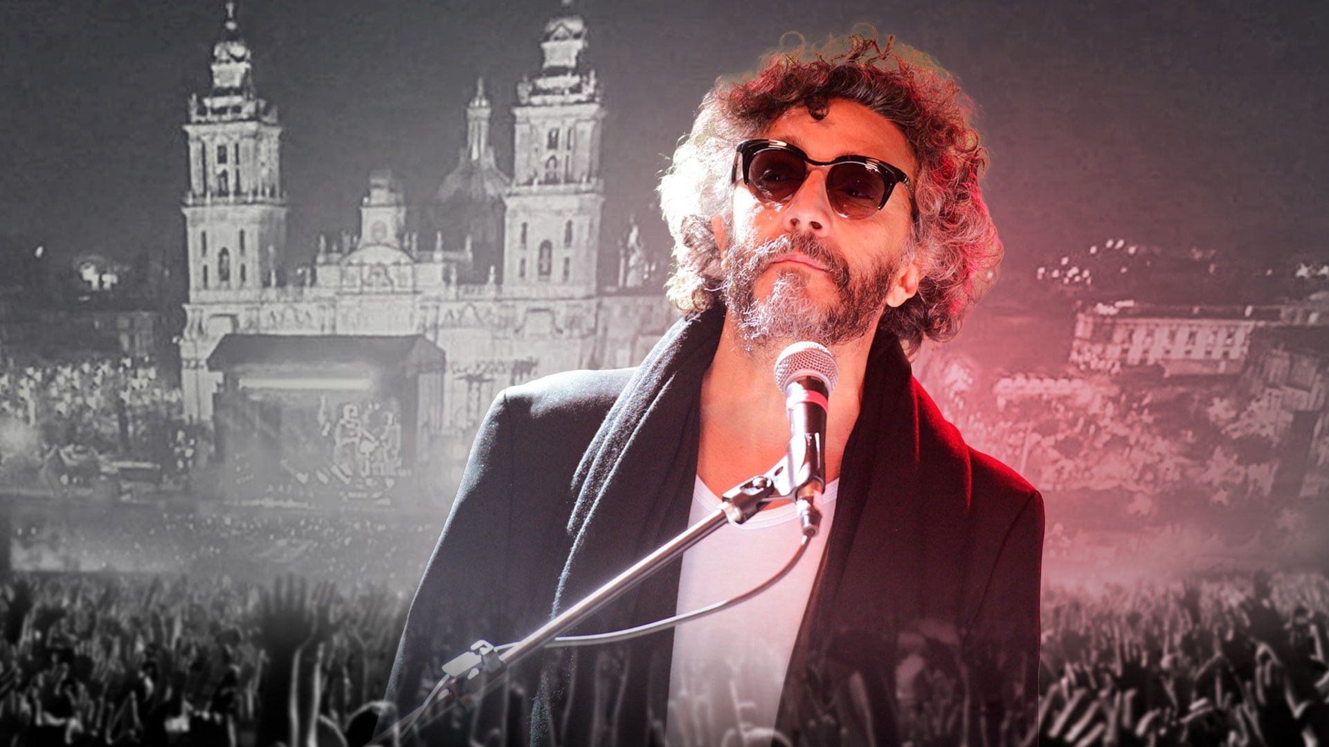 Fito Páez ofreció un concierto gratuito en el Zócalo de la Ciudad de México el 18 de enero de 2025. Foto: Jesús Aviles / Infobae México.