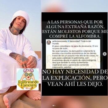 Tomada de Instagram @rastreandofamosos