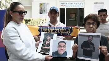 Familiares de los mexicanos secuestrados