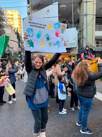 Una docente de nivel inicial