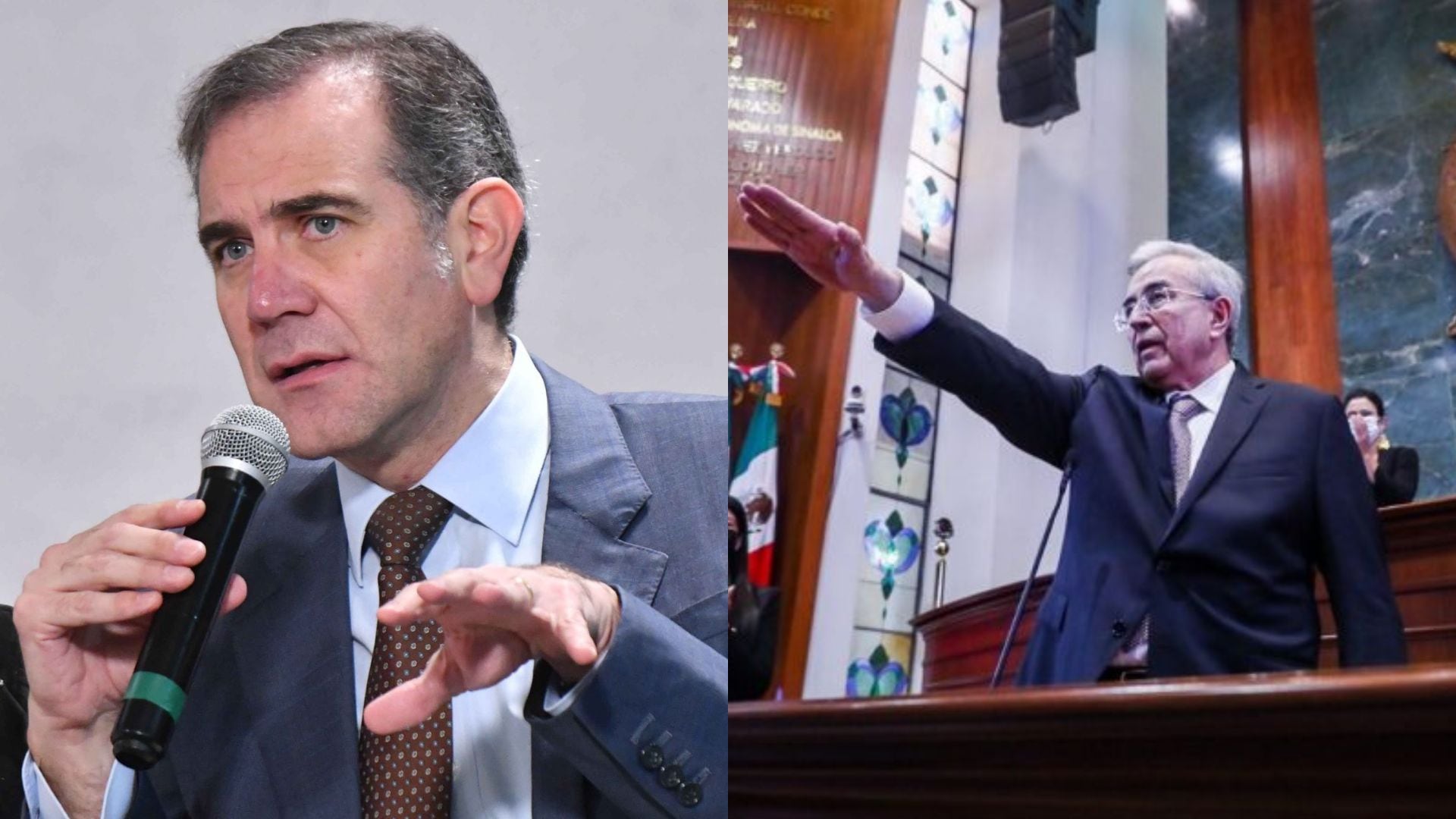 El exconsejero presidente del INE, Lorenzo Córdova, aseguró que el organismo sí denunció hechos de violencia e irregularidades durante la elección de 2021 en Sinaloa, pero aclaró que la validación del triunfo de Rubén Rocha Moya correspondió al Tribunal Electoral del Estado de Sinaloa. (CUARTOSCURO/Congreso de Sinaloa)