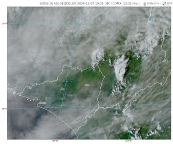 Imagen 2: GOES 16 ABI