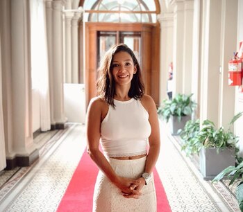 La diputada provincial María Eugenia