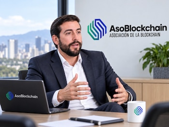 "Con ese choque de fuerzas, el escenario base ubica el cierre entre $3.095 y $3.120. Una ruptura clara de $3.125 cambia el tono hacia arriba; mantenerse debajo de $3.100 confirma fortaleza del peso", dijo Camilo Suárez, presidente de Asoblokchain Colombia - crédito Asoblockchain Colombia