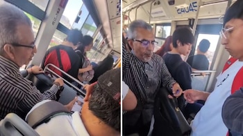 Un pasajero del Trolebús de Iztapalapa se volvió viral tras hablar de sus ingresos como abogado penalista y mostrar un Rolex.