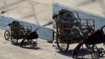 Hallan cadáver atado a triciclo en canalización del Cañón del Padre, Tijuana