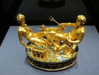 Salero de Francisco I de Francia, también conocido como Salero de Cellini
