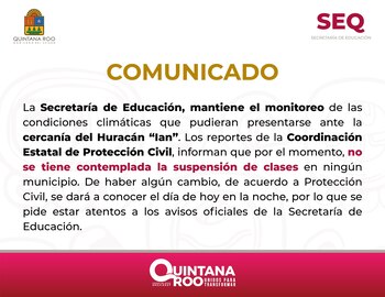 La Secretaría de Educación de