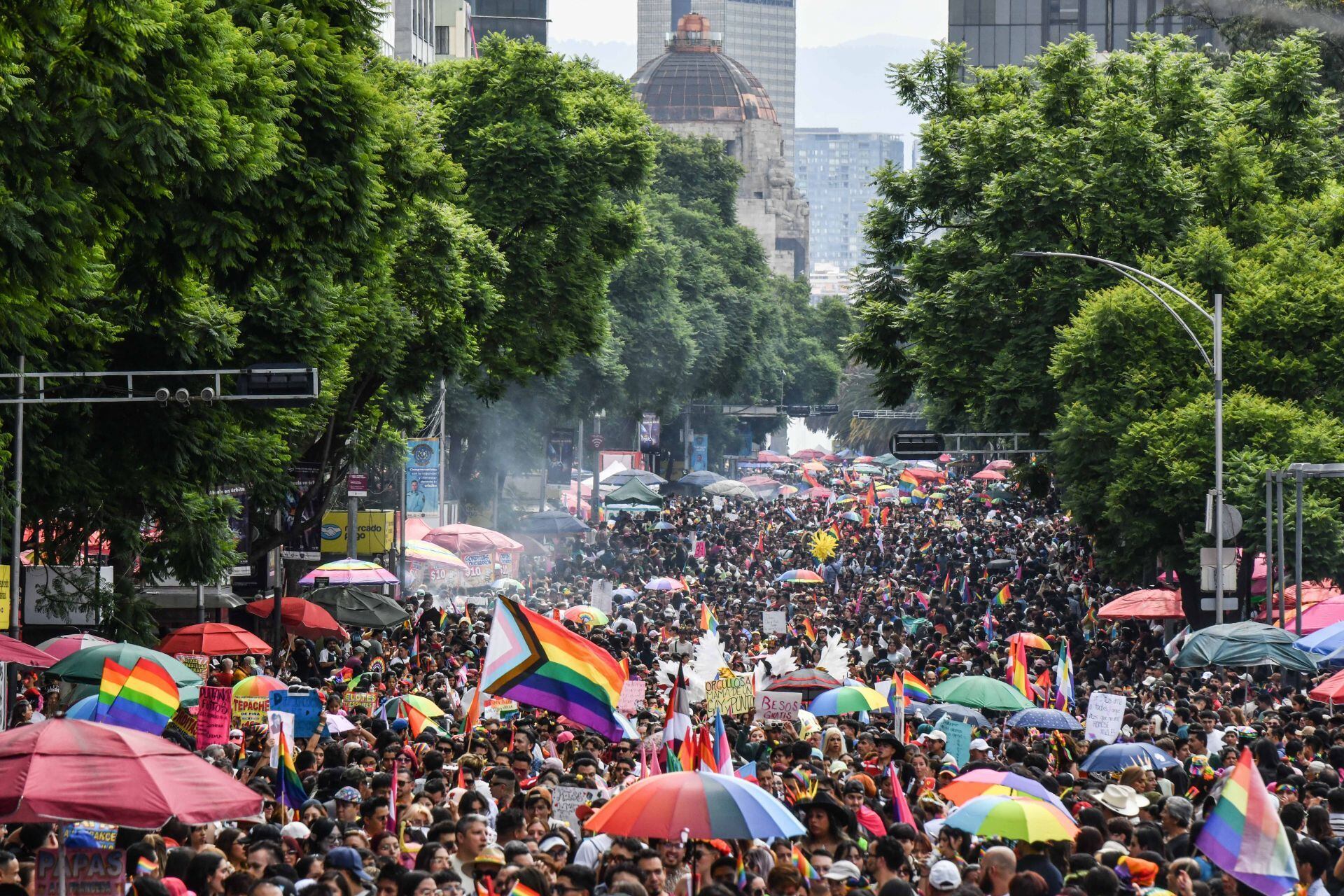 Listos los contingentes para la marcha del orgullo LGBTQ+ 2026 a realizarse este sábado (Crédito: Cuartoscuro)