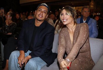 Kennys Palacios y Wanda Nara,