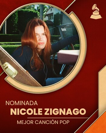 Latin Grammy 2025: Nicole Zignago.