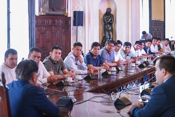 Vraem - Palacio de gobierno - José Balcázar - Protesta - Perú - 23 abril