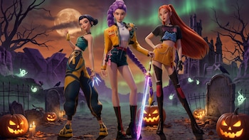 Cómo armar el disfraz de “Guerreras K-pop” para Halloween: maquillaje, peinado y vestuario