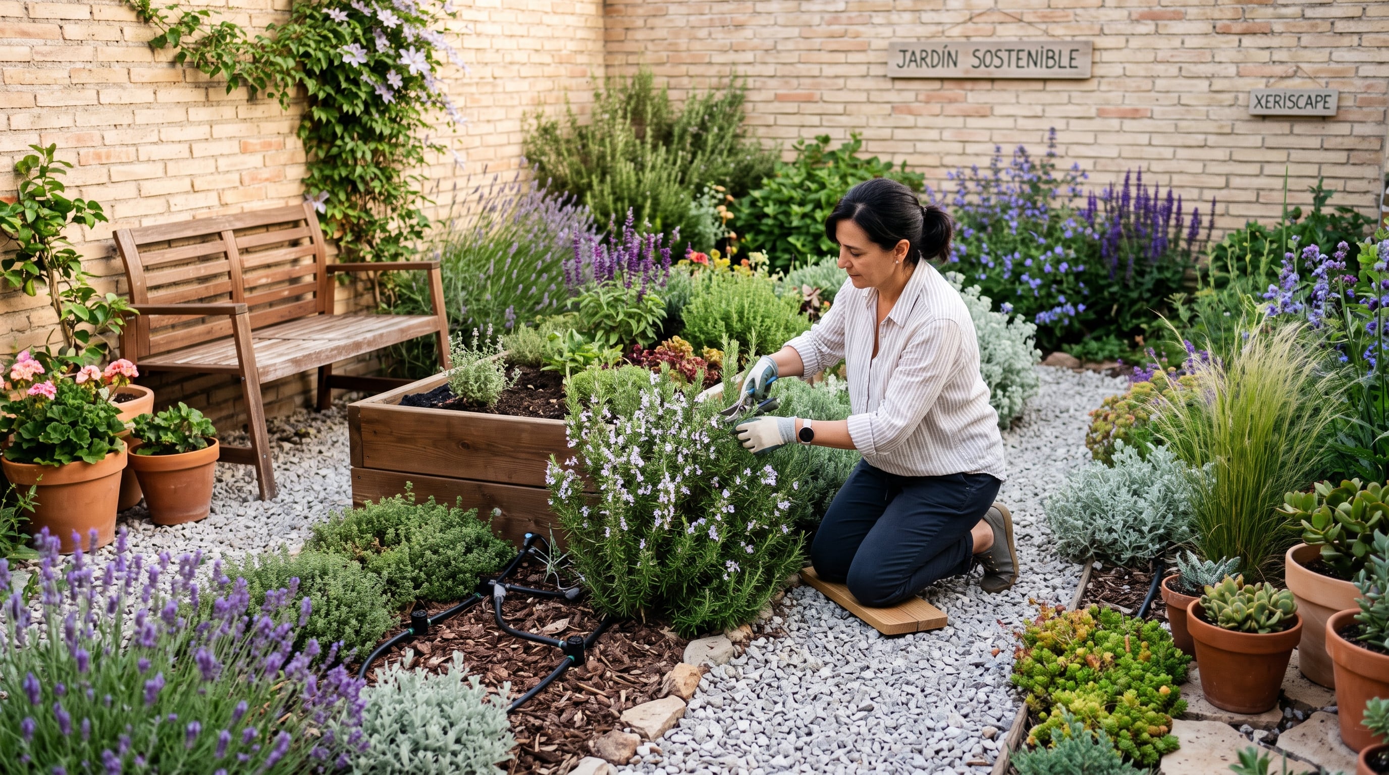 Xeriscape: la tendencia de jardinería que ahorra agua y no se ve fea