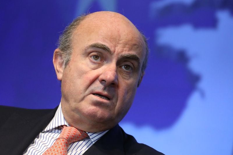 Luis de Guindos, economista y exvicepresidente del Banco Central Europeo. REUTERS/Brendan McDermid