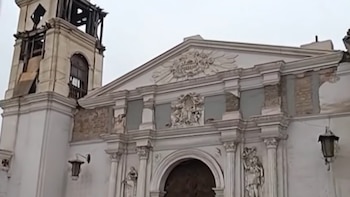 Catedral de Ica permanece en riesgo de colapso tras seguidilla de sismos registrados en las últimas horas