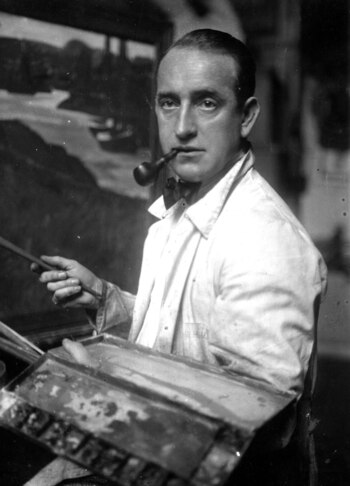 El pintor expresionista alemán Max