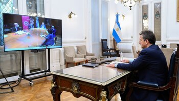 Sergio Massa abrió la presentación