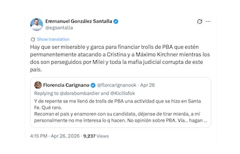 Mensagem de La Cámpora para Kicillof