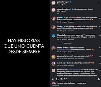 ¿Qué prepara Gisela Valcárcel? La conductora publica enigmático video y revela una fecha clave. Captura: Gisela Valcárcel IG.