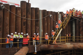 Proyecto forma parte de la red de infraestructura para reforzar la conexión entre ambas riberas del Canal de Panamá. (MOP)