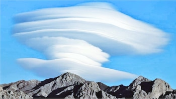 ¿Ovnis en Chihuahua? Nubes lenticulares