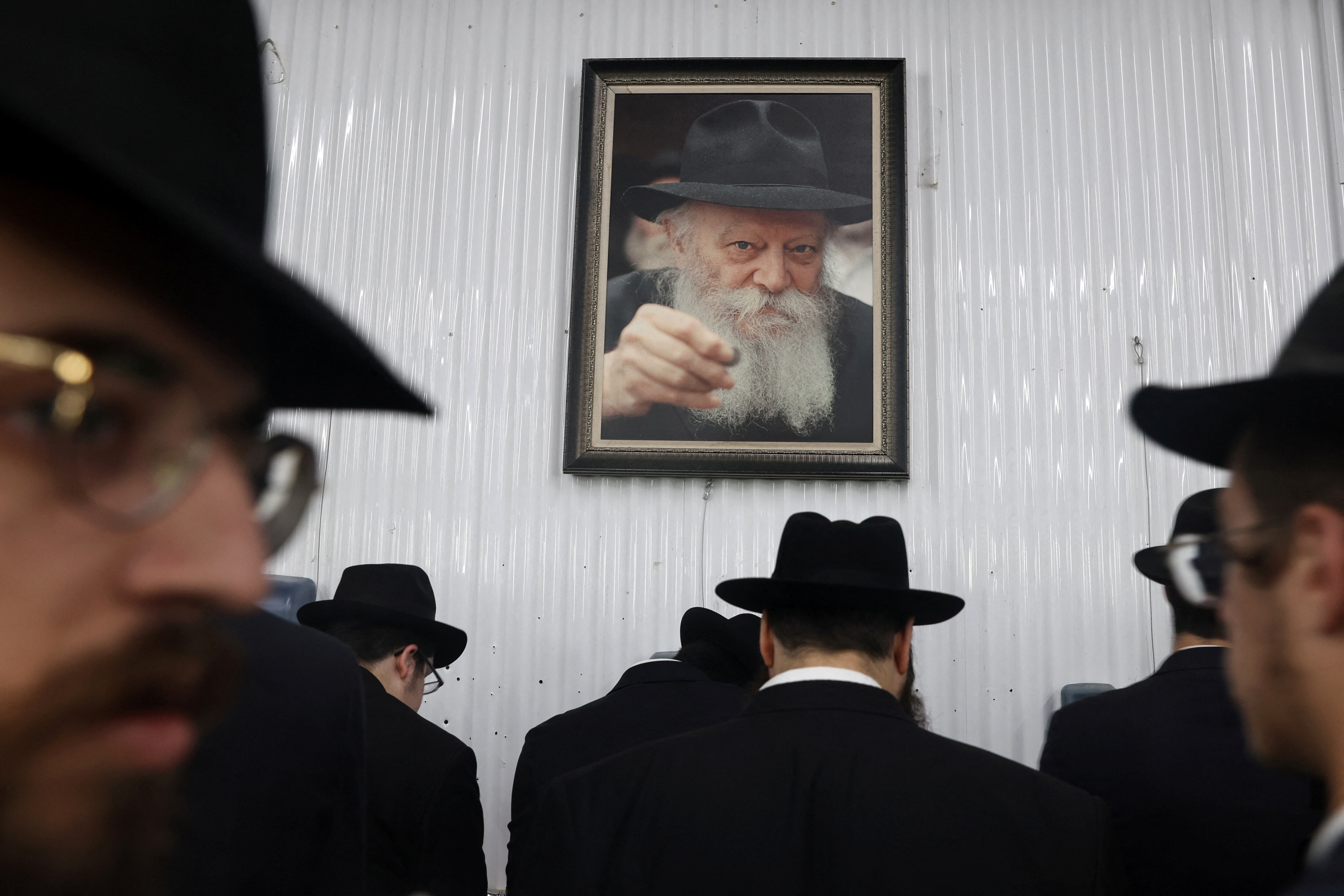 E Rebe de Lubavitch, un maestro de la vida. (REUTERS/Shannon Stapleton)