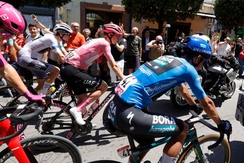 La organización del Giro de