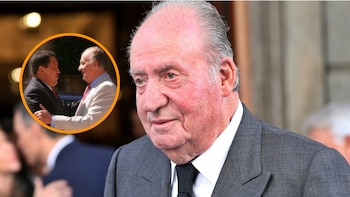 El encuentro de Chávez y el rey Juan Carlos, en montaje de Infobae (Casa Real / Europa Press)