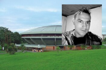 Edwin Alonso Martinez Arístizabal muerto Coliseo del Café