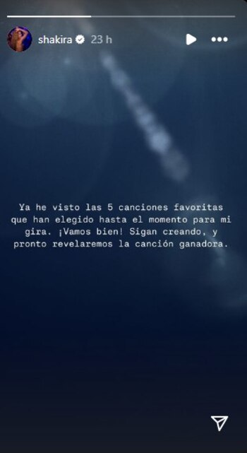 La cantante afirmó que habrá